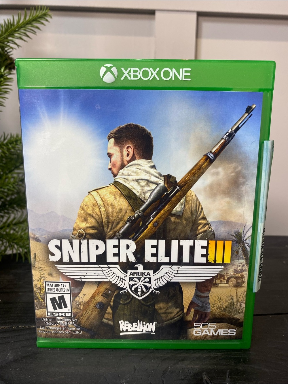 Sniper Elite 3 Afrika Video Game (Xbox One, 2014) Complete Case Game Disc